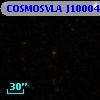 COSMOSVLA J100043.63+014614.4