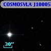 COSMOSVLA J100053.17+023753.1