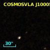 COSMOSVLA J100055.37+015955.1