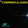 COSMOSVLA J100108.69+023022.4