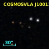 COSMOSVLA J100119.50+024307.9