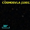 COSMOSVLA J100120.43+023834.2