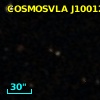 COSMOSVLA J100123.76+023934.2
