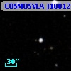 COSMOSVLA J100129.15+015949.8