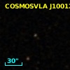 COSMOSVLA J100129.48+023353.7