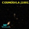 COSMOSVLA J100135.24+023109.1
