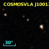COSMOSVLA J100136.94+023834.3