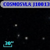 COSMOSVLA J100136.95+023552.8