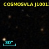 COSMOSVLA J100139.85+023329.2
