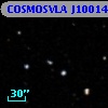 COSMOSVLA J100140.23+015658.7
