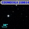COSMOSVLA J100142.90+022354.8