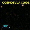 COSMOSVLA J100151.21+020715.0