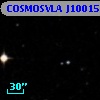 COSMOSVLA J100151.58+020613.3
