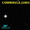 COSMOSVLA J100154.43+023239.9
