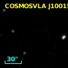 COSMOSVLA J100155.29+013845.1