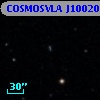 COSMOSVLA J100200.17+025143.6
