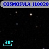 COSMOSVLA J100208.26+015838.7