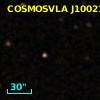 COSMOSVLA J100211.44+015458.2