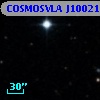 COSMOSVLA J100213.64+022330.0