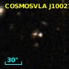 COSMOSVLA J100213.82+015042.3