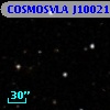COSMOSVLA J100214.71+015625.4