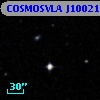 COSMOSVLA J100216.89+014524.0