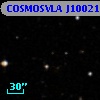 COSMOSVLA J100218.40+015636.4