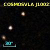 COSMOSVLA J100218.40+021519.7