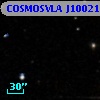 COSMOSVLA J100218.92+015339.3