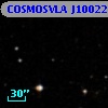 COSMOSVLA J100222.33+015708.3