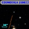 COSMOSVLA J100223.85+021738.1