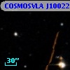COSMOSVLA J100228.59+021725.2
