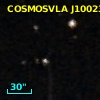 COSMOSVLA J100231.41+015138.3