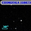 COSMOSVLA J100231.84+015242.0