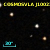 COSMOSVLA J100232.23+020632.2