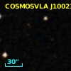 COSMOSVLA J100232.67+013739.5