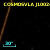 COSMOSVLA J100243.20+015942.1