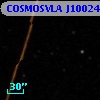 COSMOSVLA J100245.01+015815.3