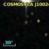 COSMOSVLA J100246.86+014425.6