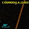 COSMOSVLA J100252.88+015549.7