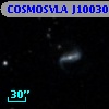 COSMOSVLA J100300.75+022040.2