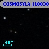 COSMOSVLA J100301.25+024943.5