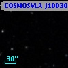 COSMOSVLA J100304.49+022416.2