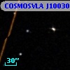 COSMOSVLA J100306.33+013947.2