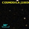 COSMOSVLA J100309.21+013507.5