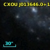 CXOU J013646.0+154422