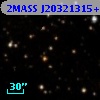 2MASS J20321315+4123426