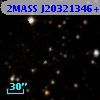 2MASS J20321346+4124439