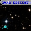 2MASS J20322367+4125054