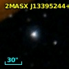 2MASX J13395244+5223115